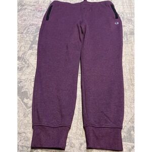 Champion Men's Sweatpants Active Jogger Pants Sz XL X-large Plum
